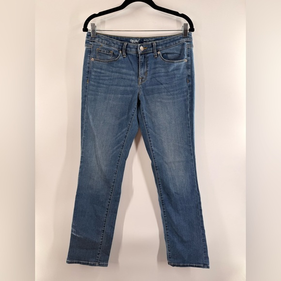 EUC Mossimo Denim Mid-Rise Straight Leg Jeans - Picture 2 of 6